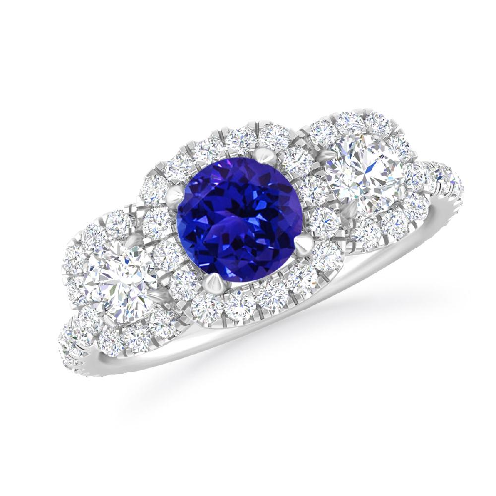 White Gold - Tanzanite