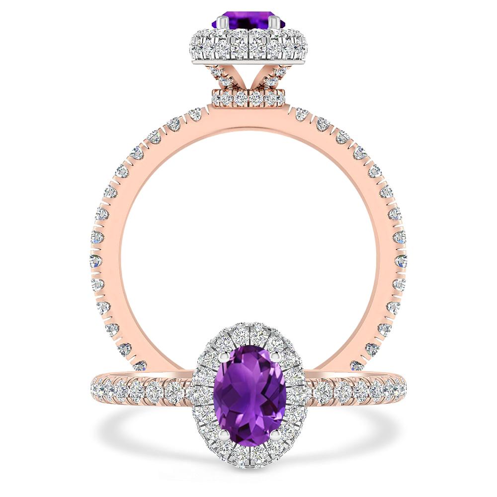 Rose Gold - Amethyst