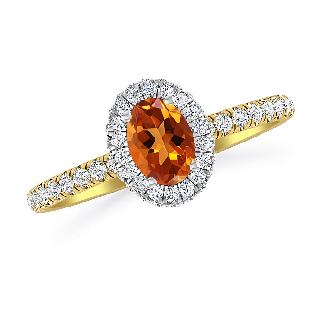 Yellow Gold - Citrine