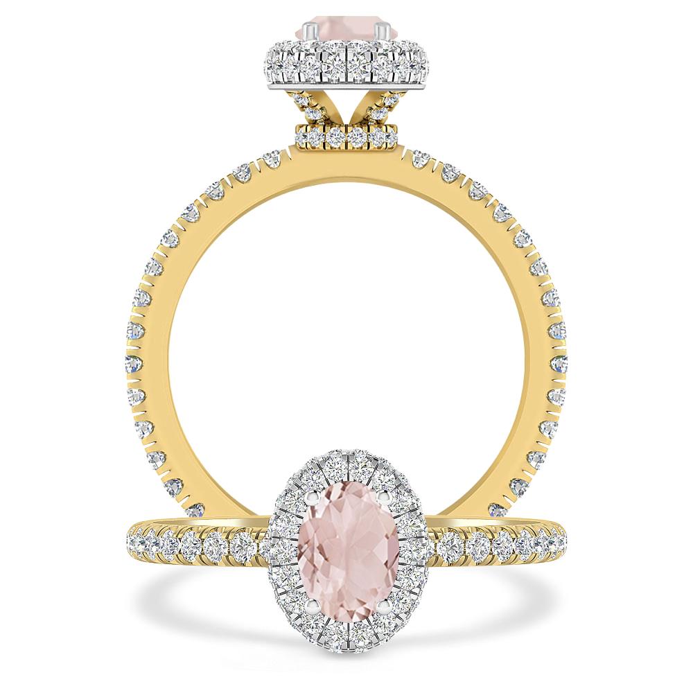 Yellow Gold - Morganite