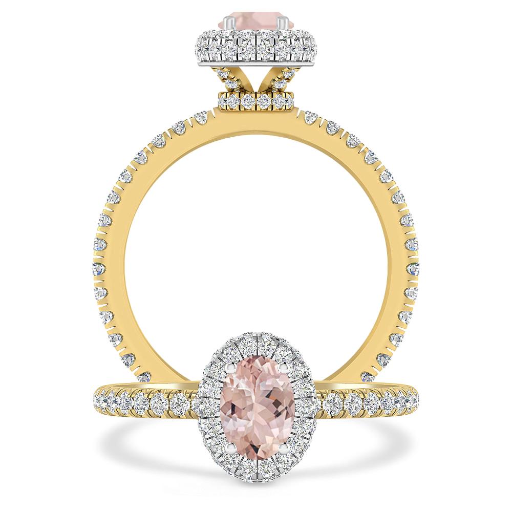 Yellow Gold - Morganite