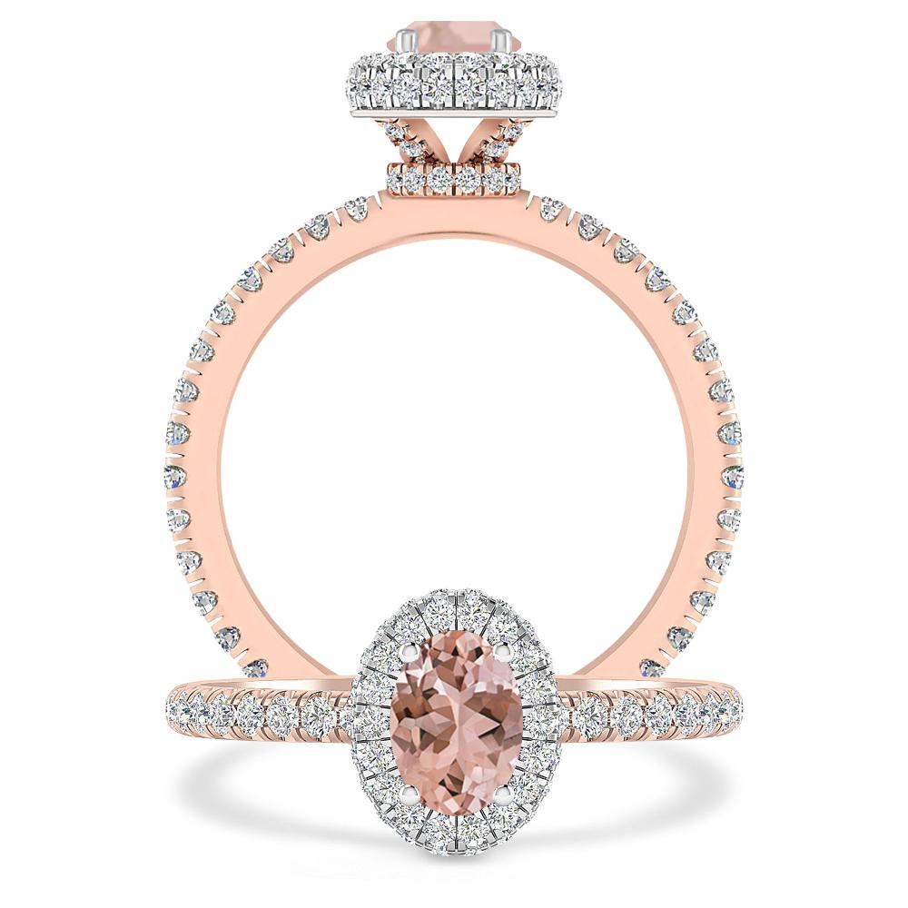 Rose Gold - Morganite