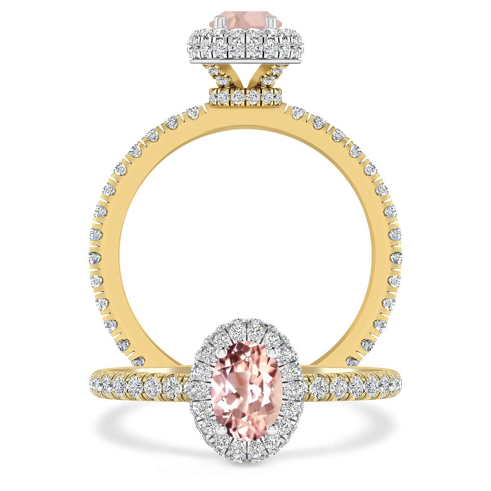 Yellow Gold - Morganite