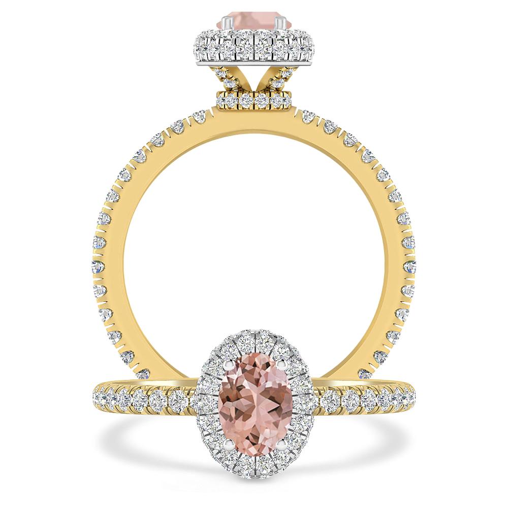 Yellow Gold - Morganite