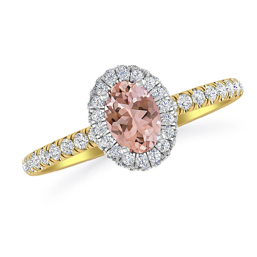 Yellow Gold - Morganite