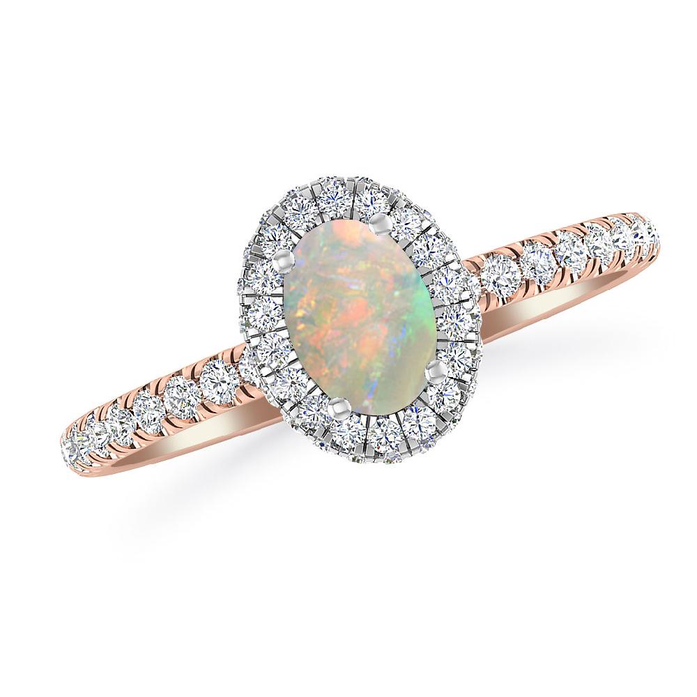 Rose Gold - Opal