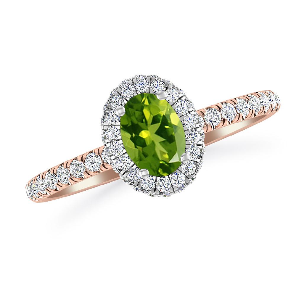 Rose Gold - Peridot