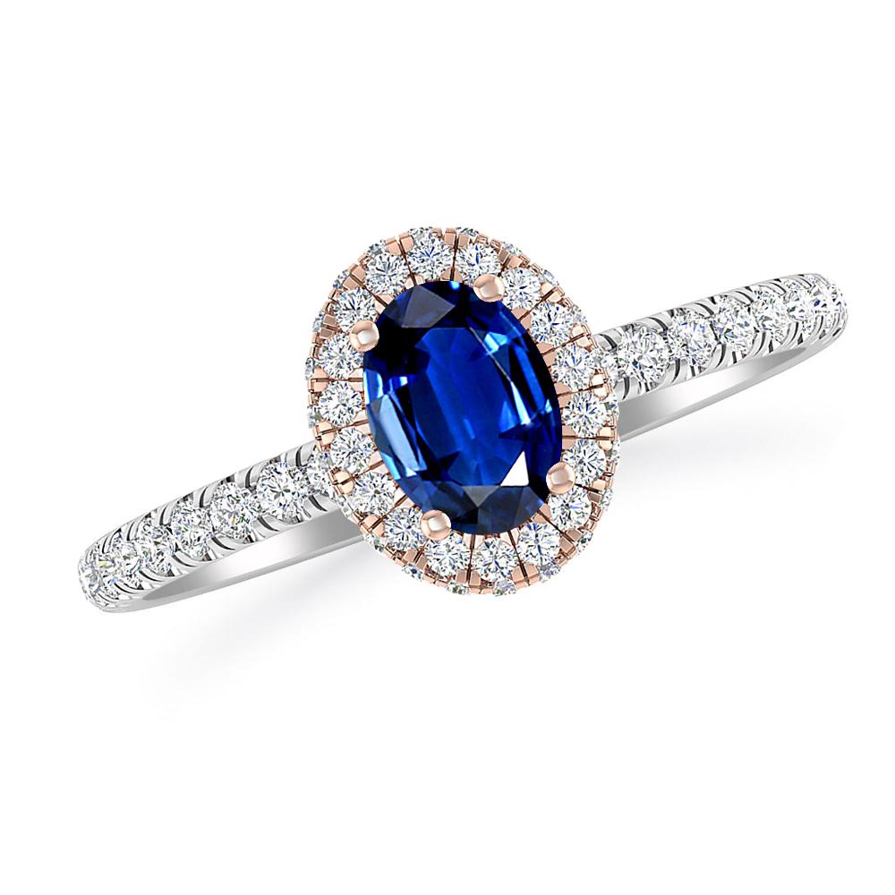 White Gold - Sapphire