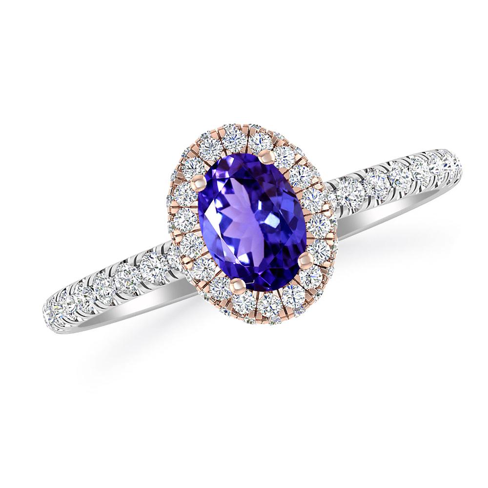 White Gold - Tanzanite