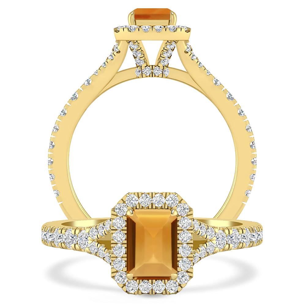 Yellow Gold - Citrine