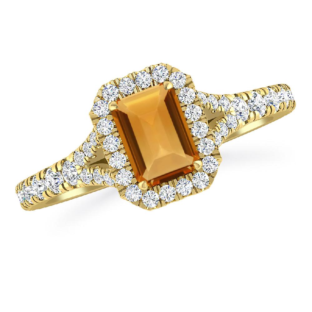 Yellow Gold - Citrine