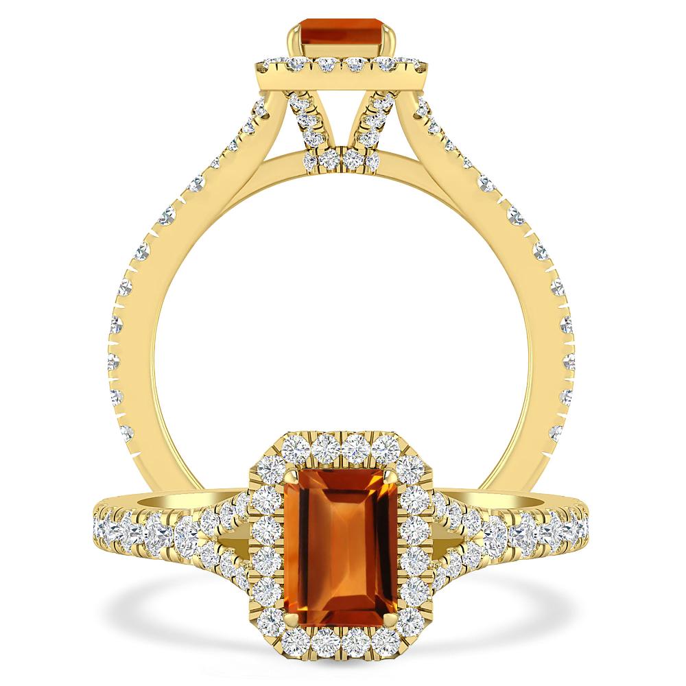 Yellow Gold - Citrine