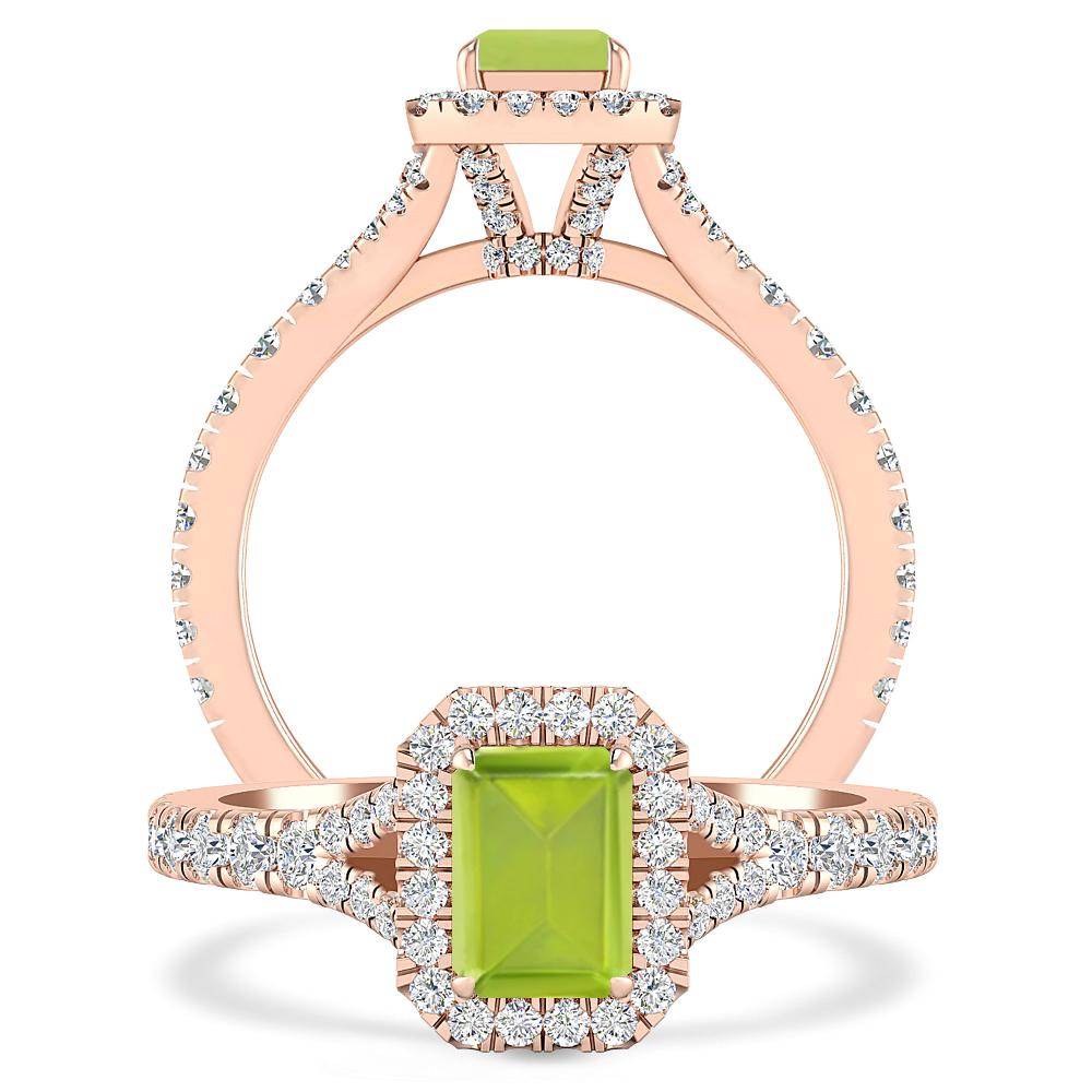 Rose Gold - Peridot