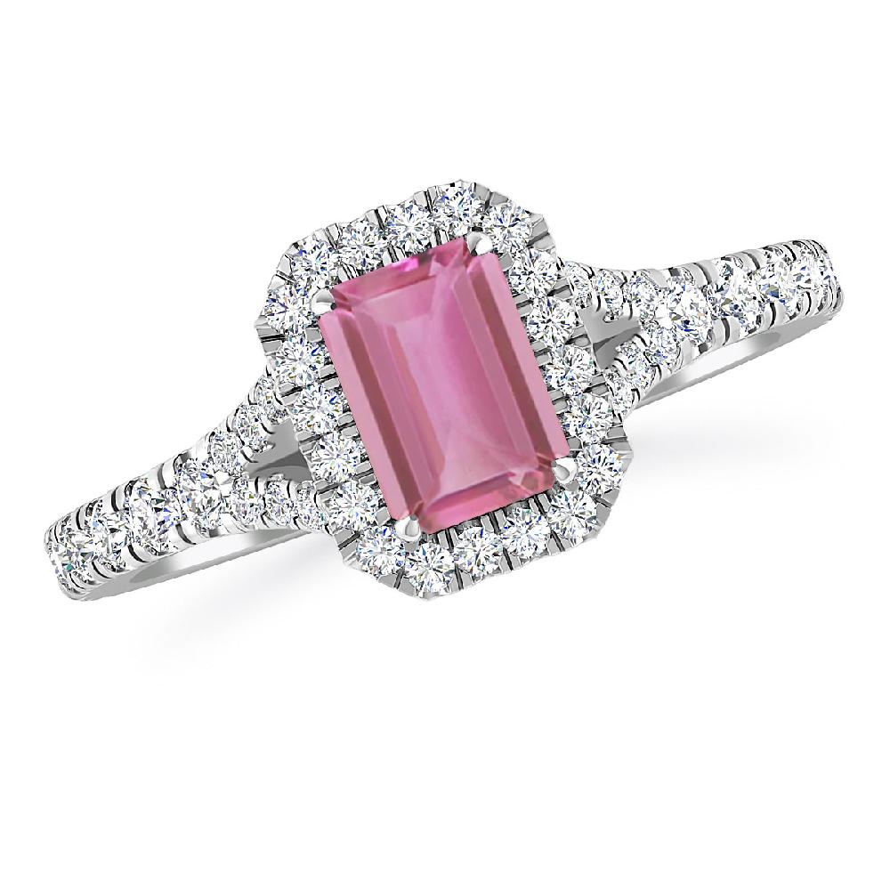 White Gold - Pink Tourmaline