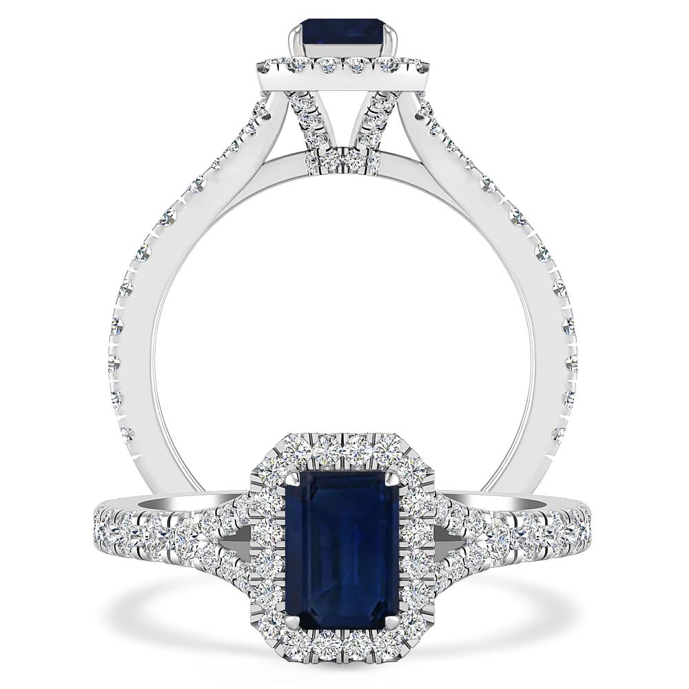 White Gold - Sapphire