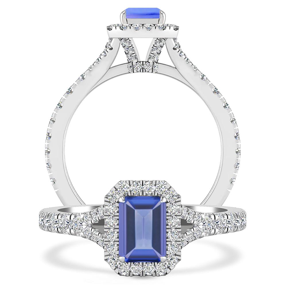 White Gold - Tanzanite