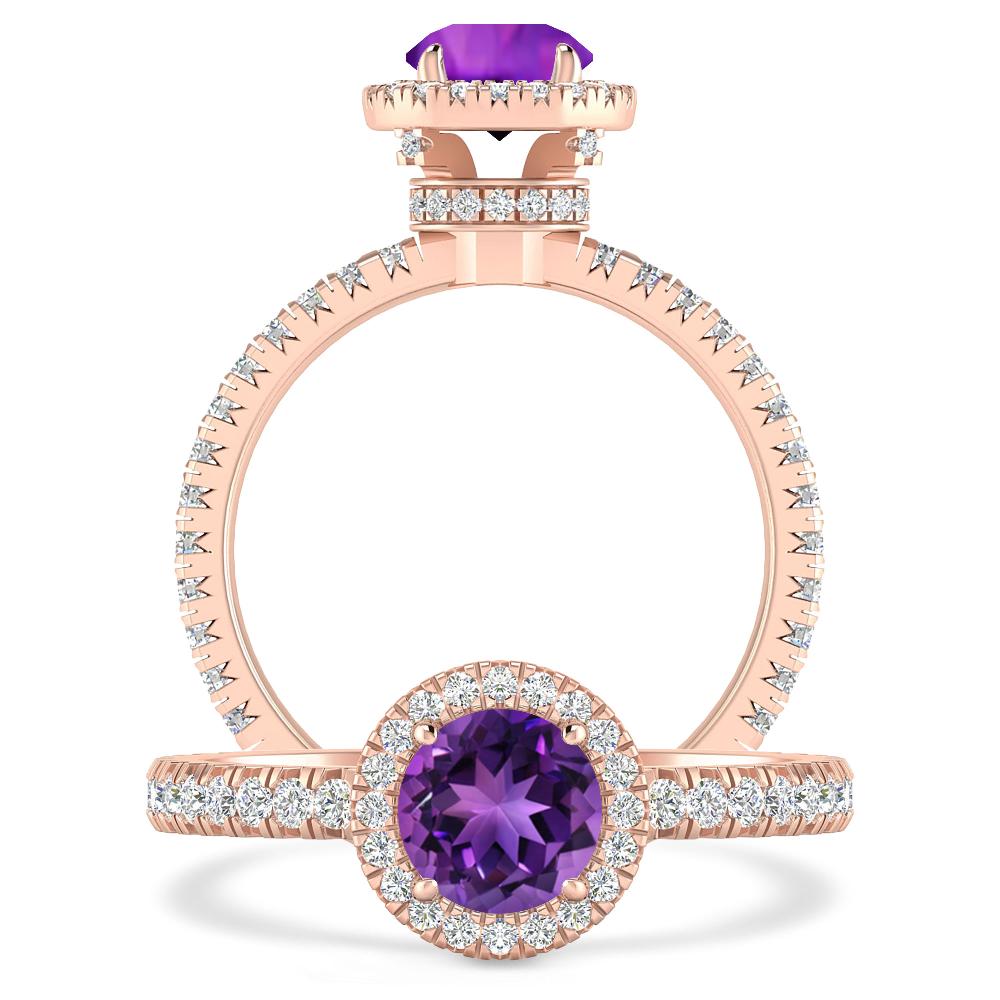 Rose Gold - Amethyst