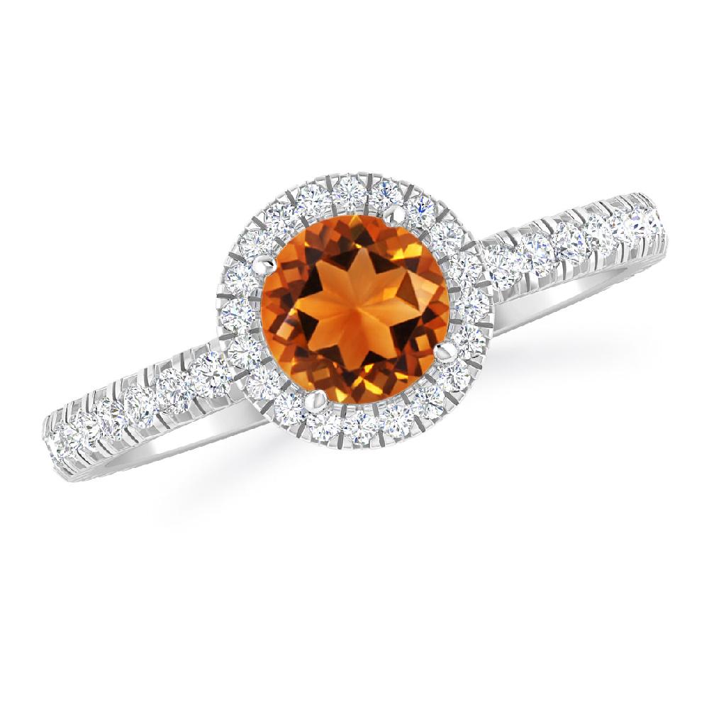 White Gold - Citrine