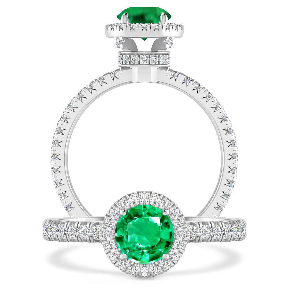 White Gold - Emerald