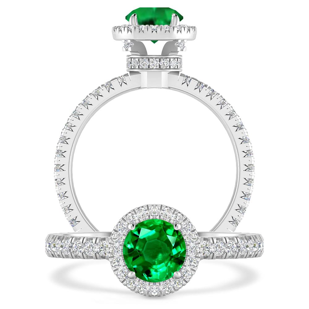 White Gold - Emerald