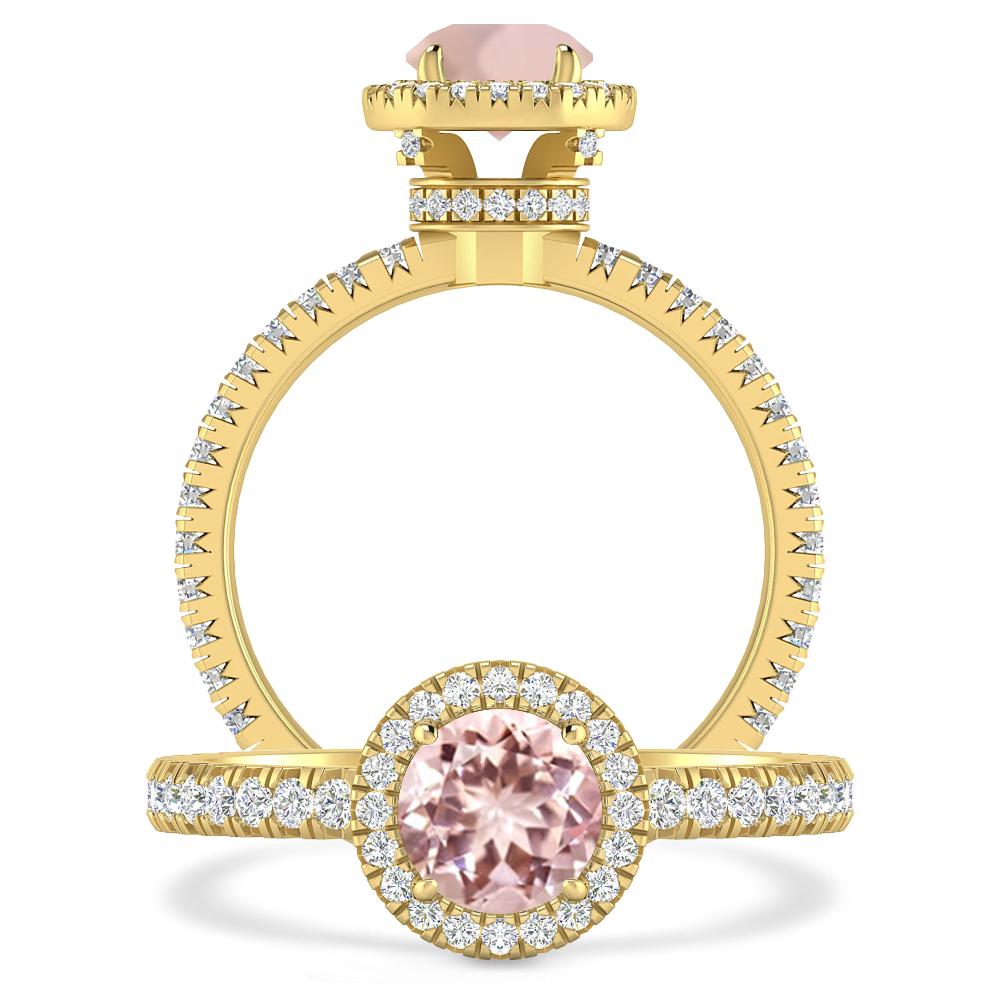 Yellow Gold - Morganite