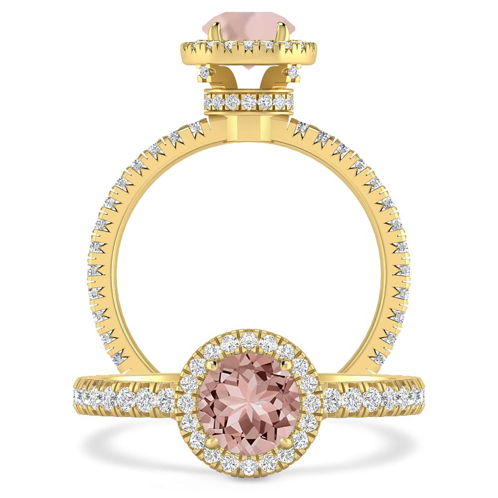 Yellow Gold - Morganite