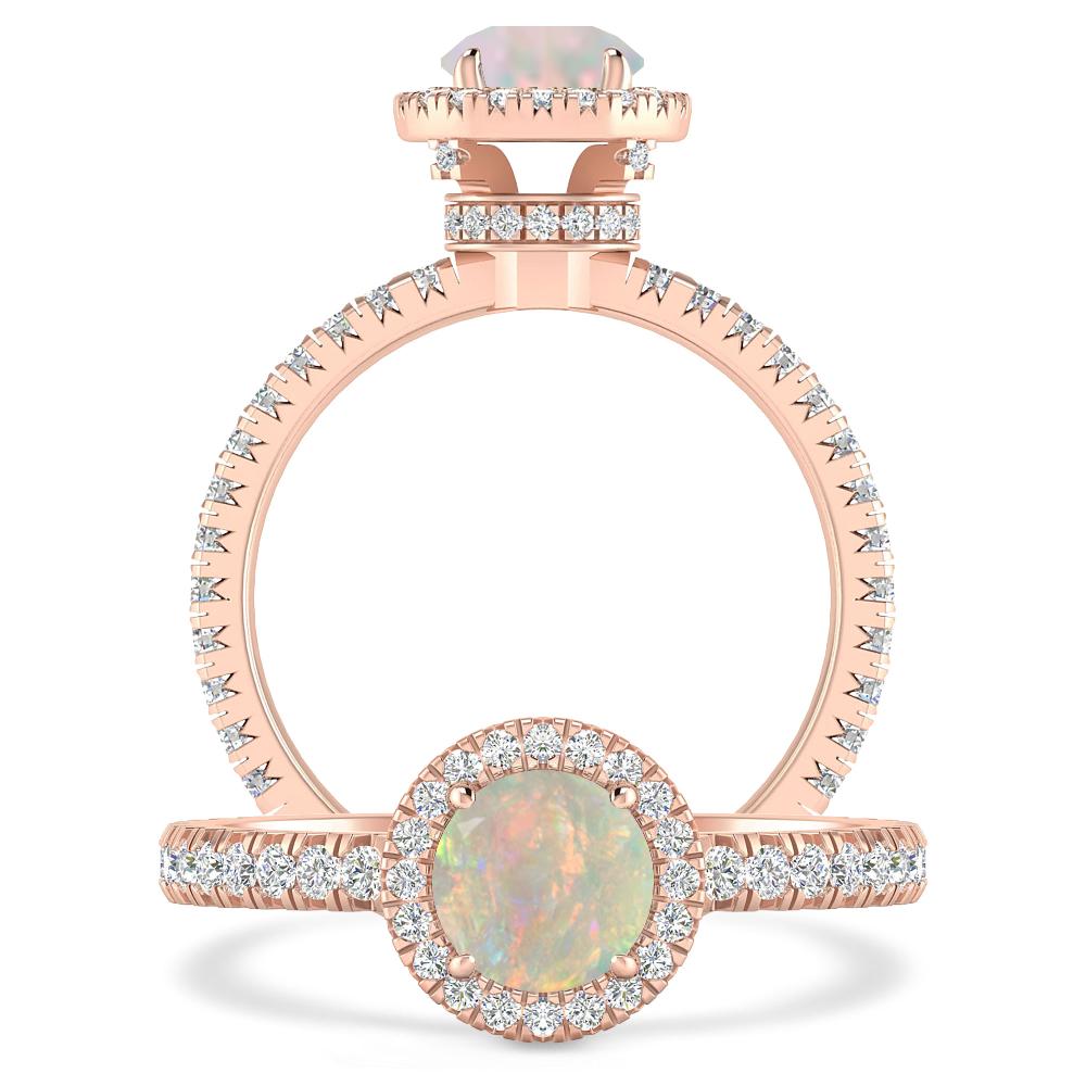 Rose Gold - Opal