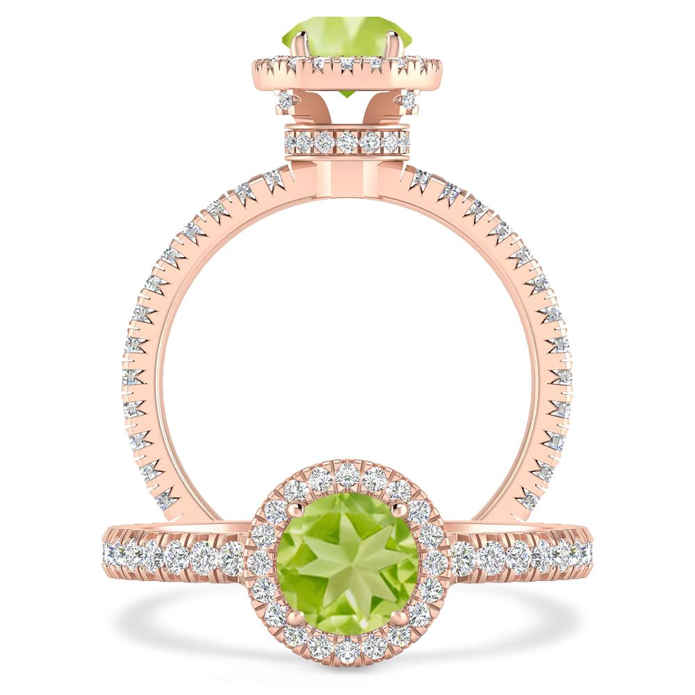 Rose Gold - Peridot