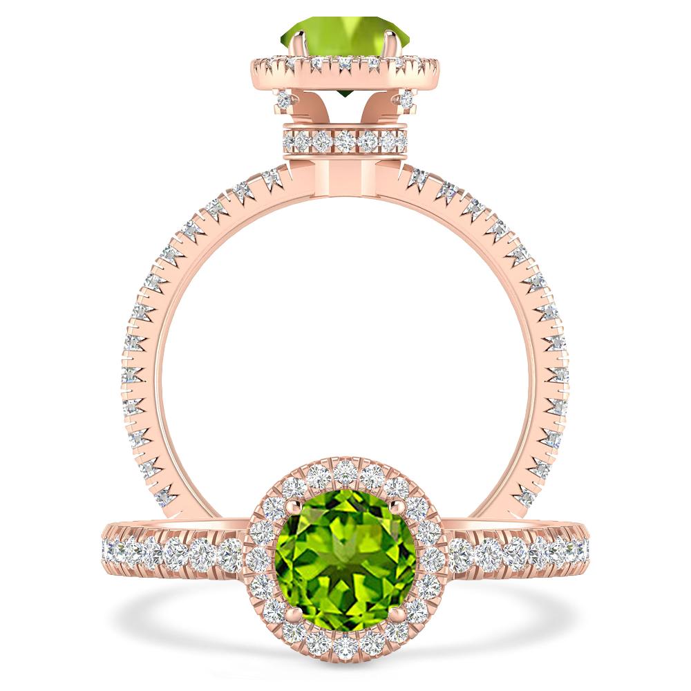 Rose Gold - Peridot