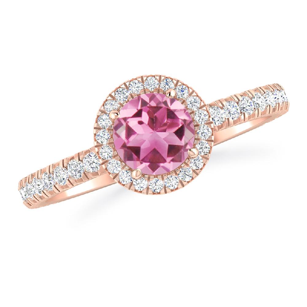 Rose Gold - Pink Tourmaline