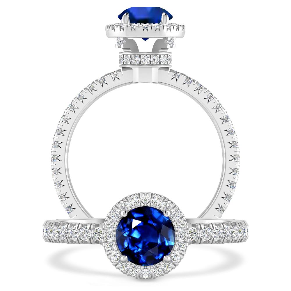 White Gold - Sapphire