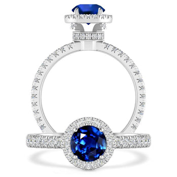 White Gold - Sapphire