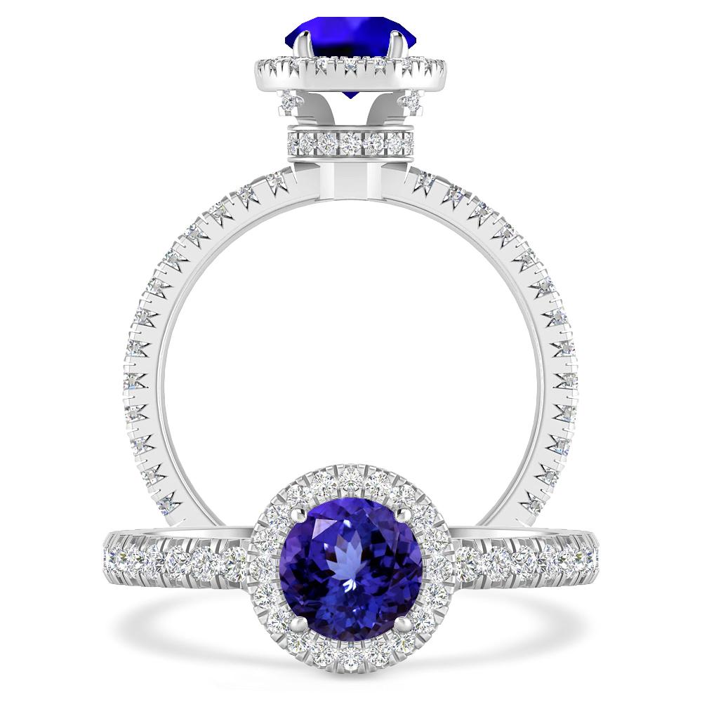 White Gold - Tanzanite