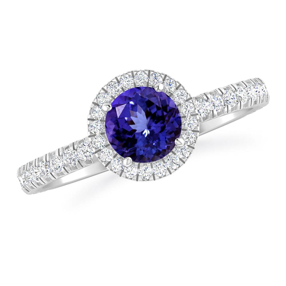 White Gold - Tanzanite