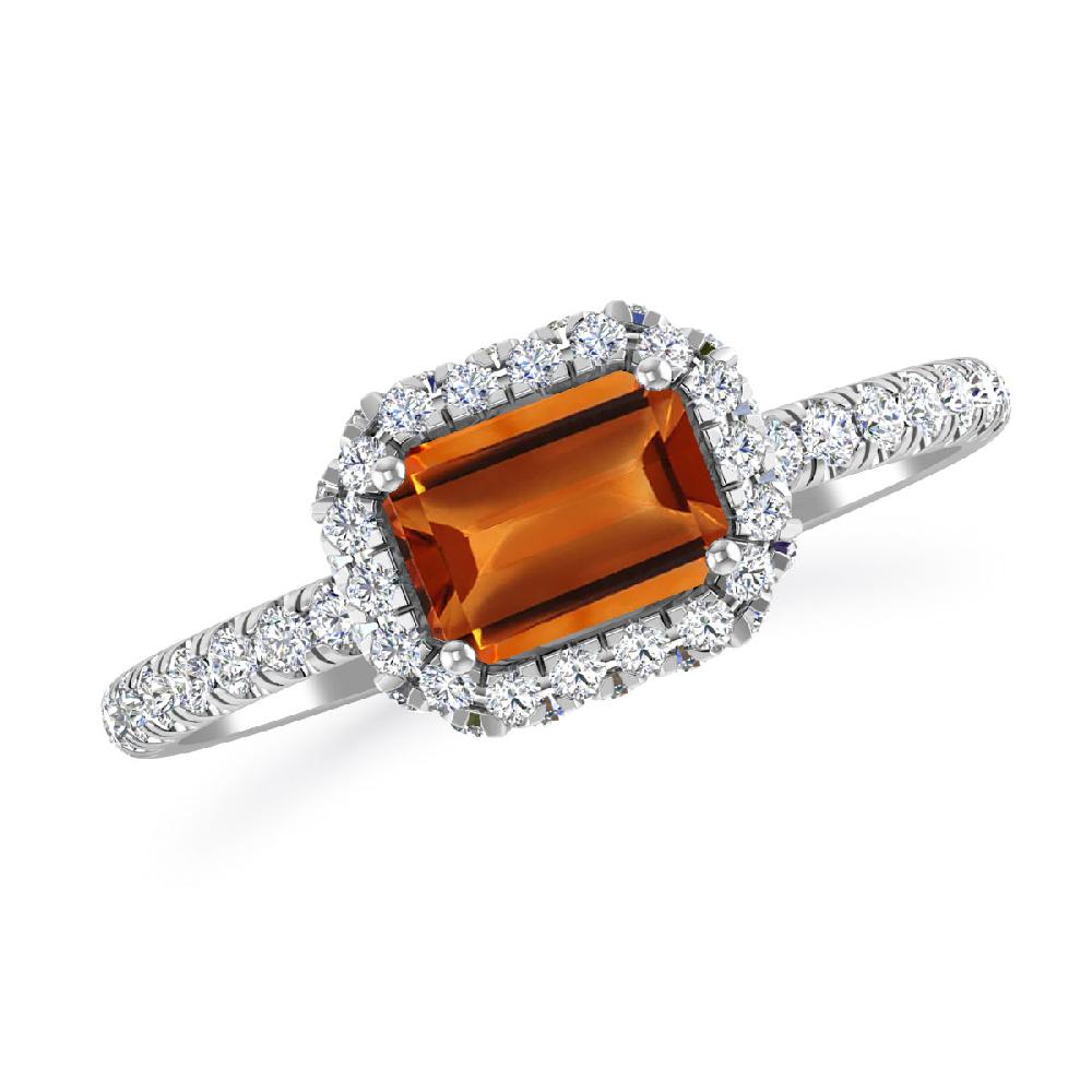 White Gold - Citrine