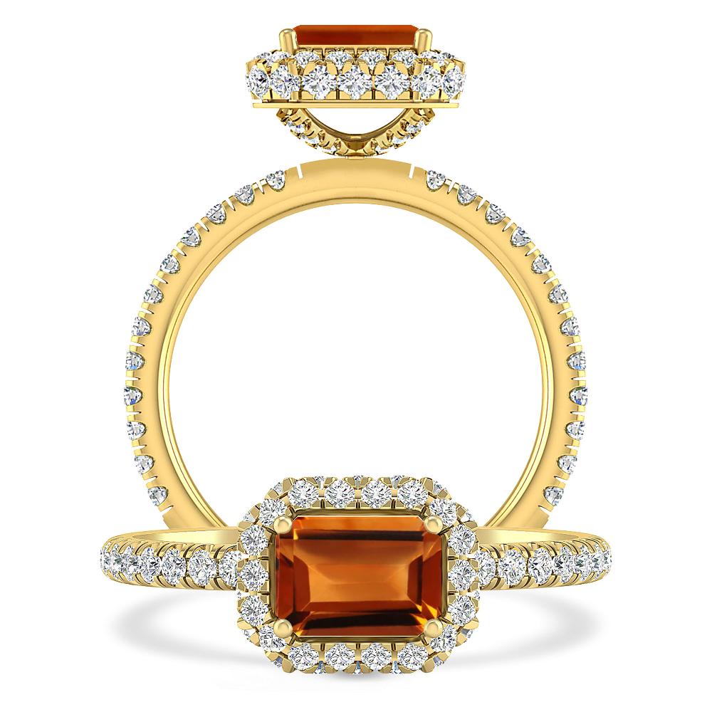 Yellow Gold - Citrine