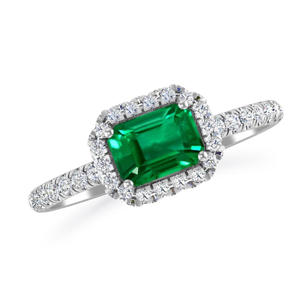 White Gold - Emerald