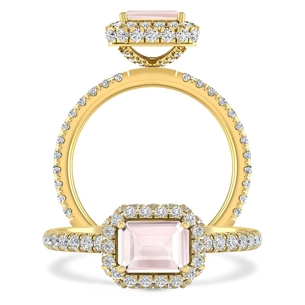 Yellow Gold - Morganite