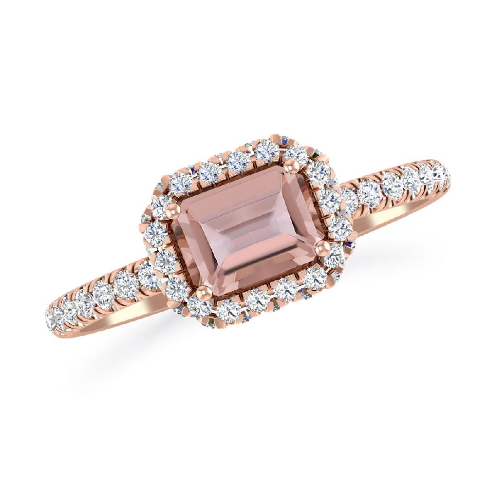 Rose Gold - Morganite