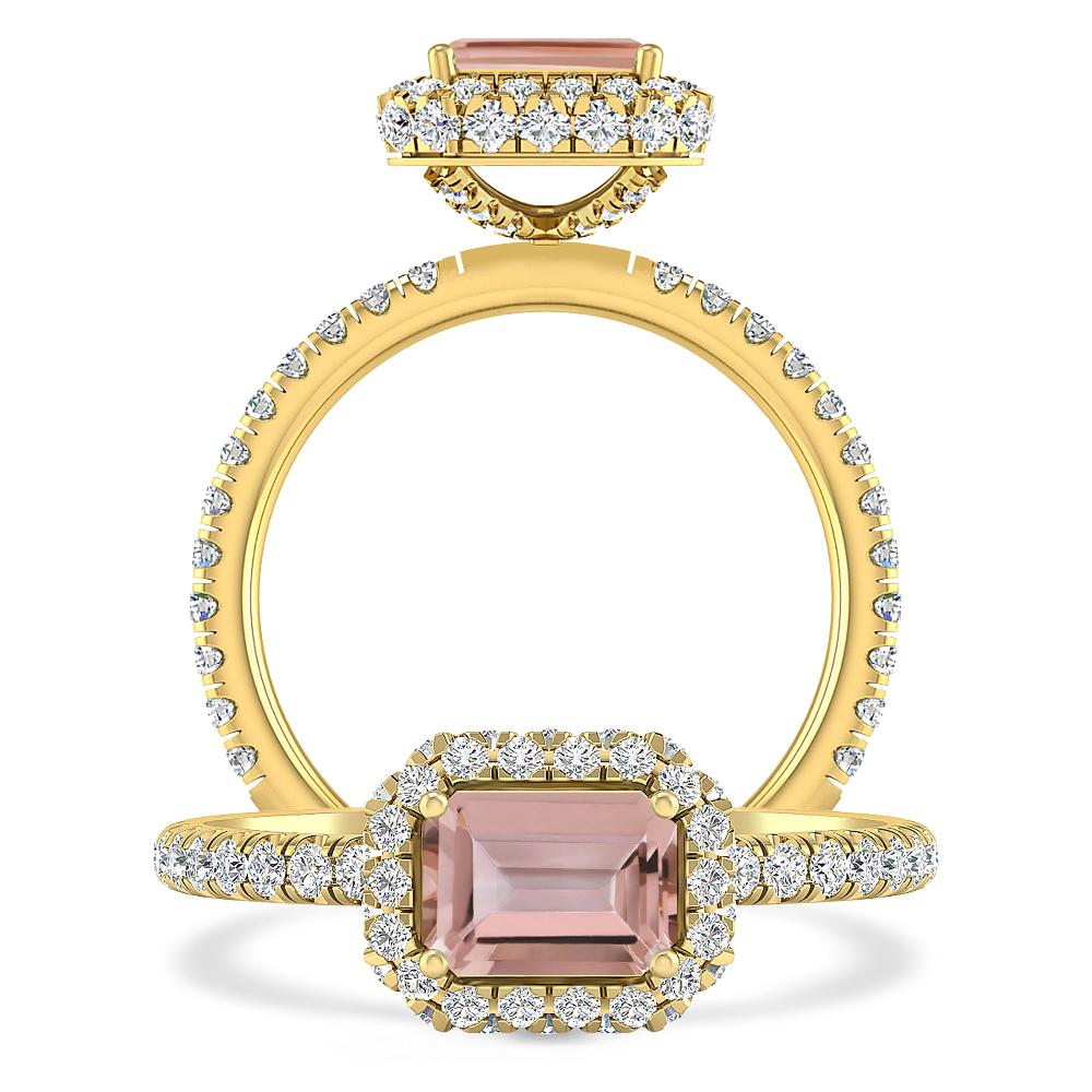 Yellow Gold - Morganite