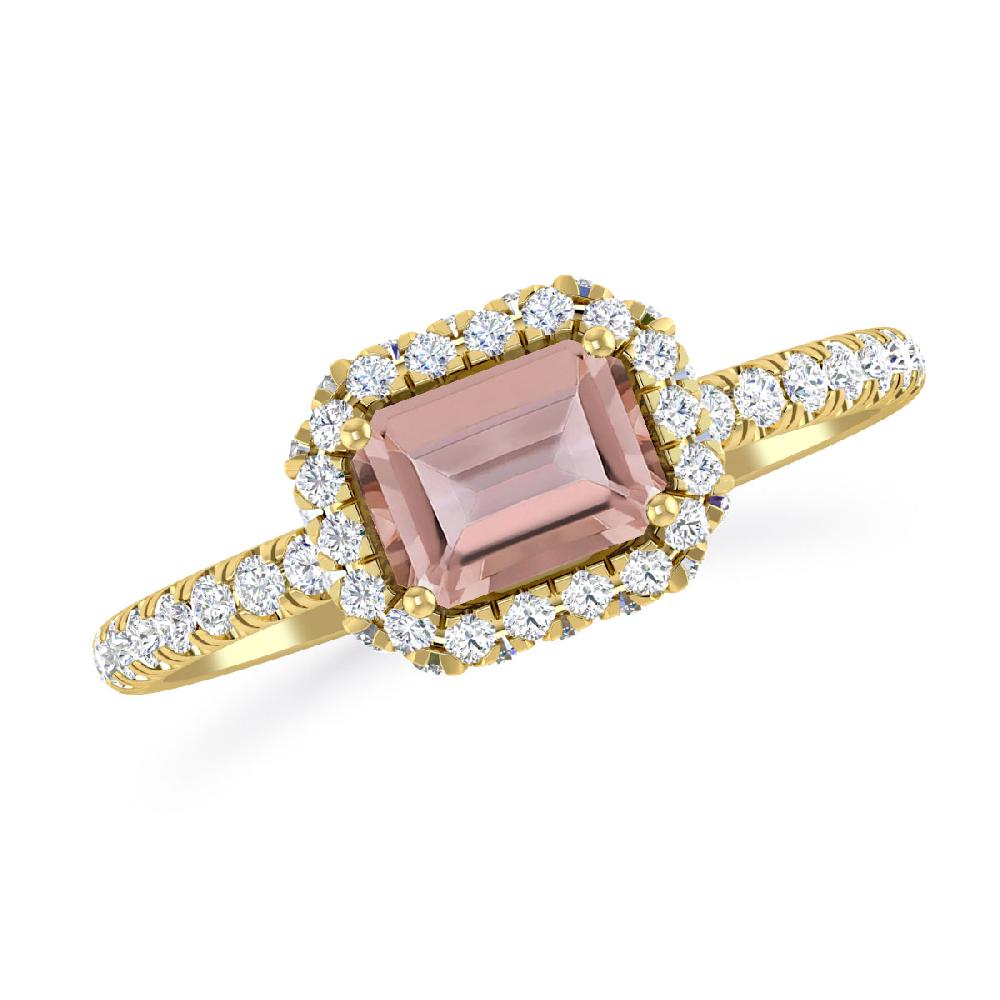 Yellow Gold - Morganite