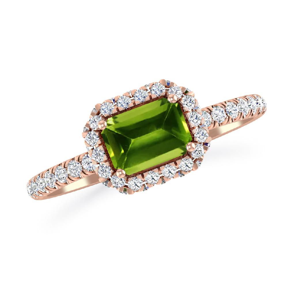 Rose Gold - Peridot