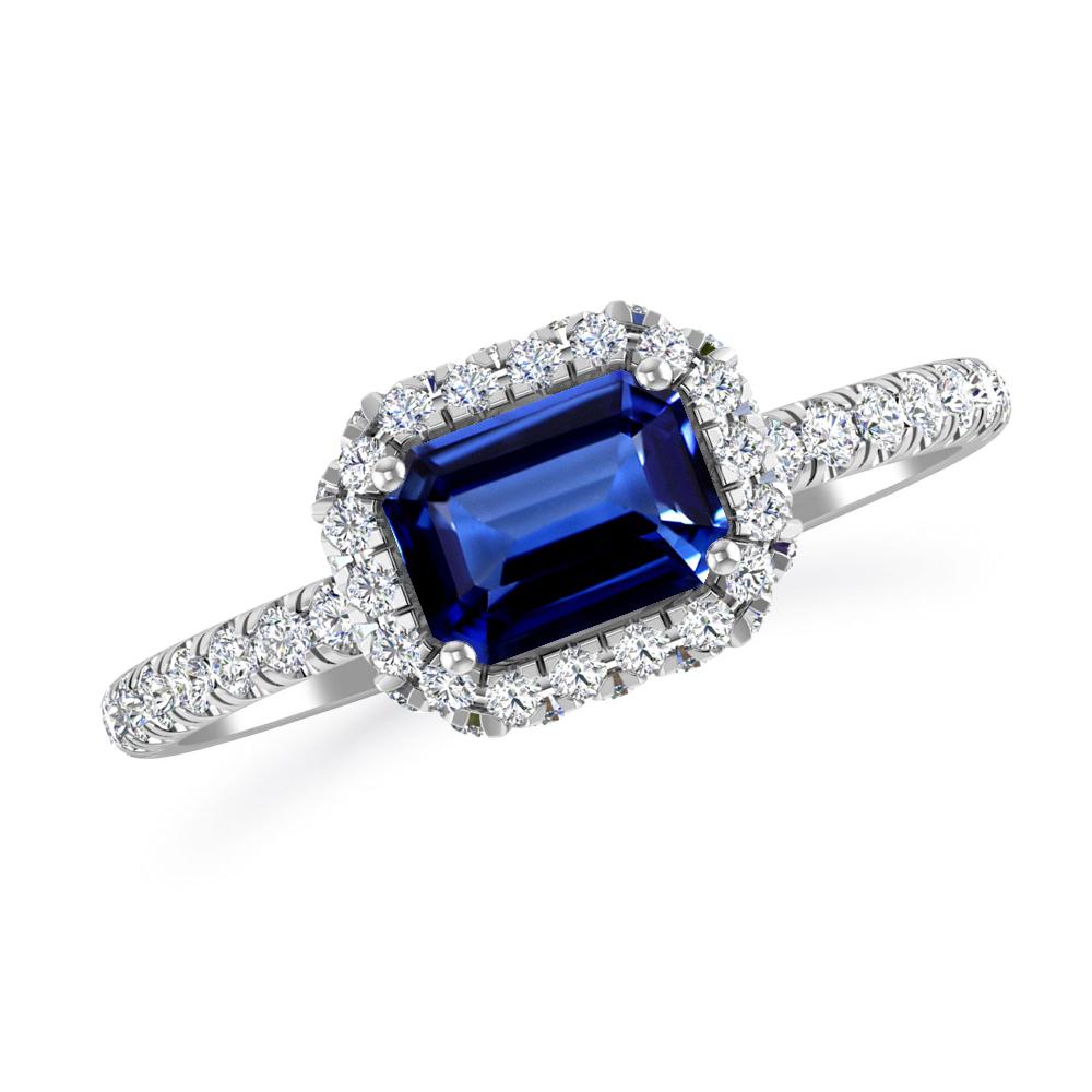 White Gold - Sapphire