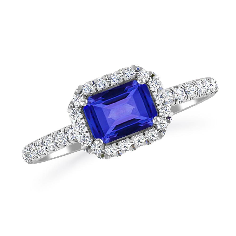 White Gold - Tanzanite