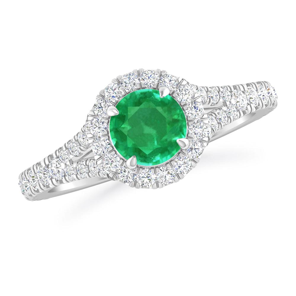 White Gold - Emerald