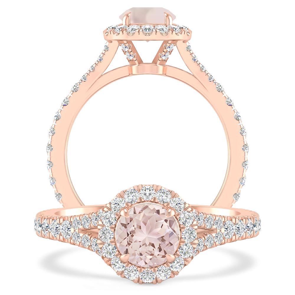 Rose Gold - Morganite