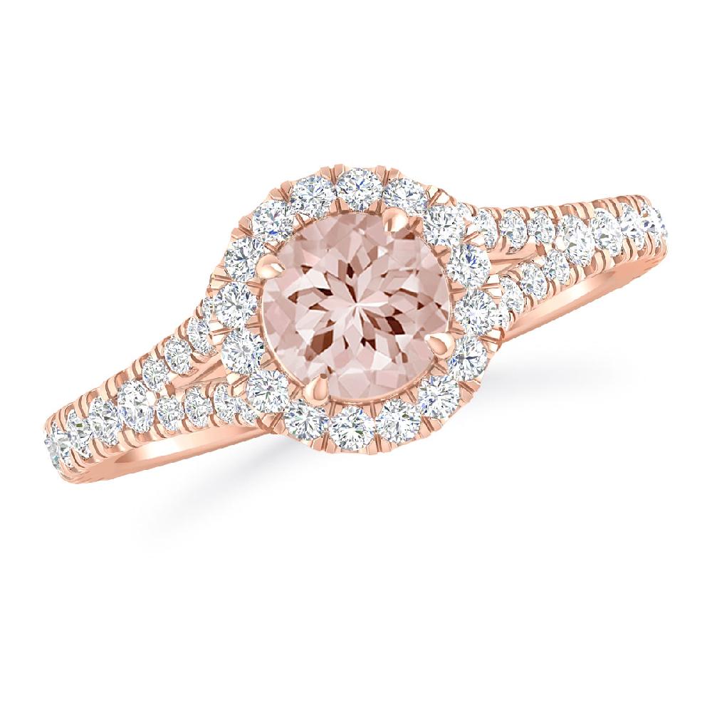 Rose Gold - Morganite