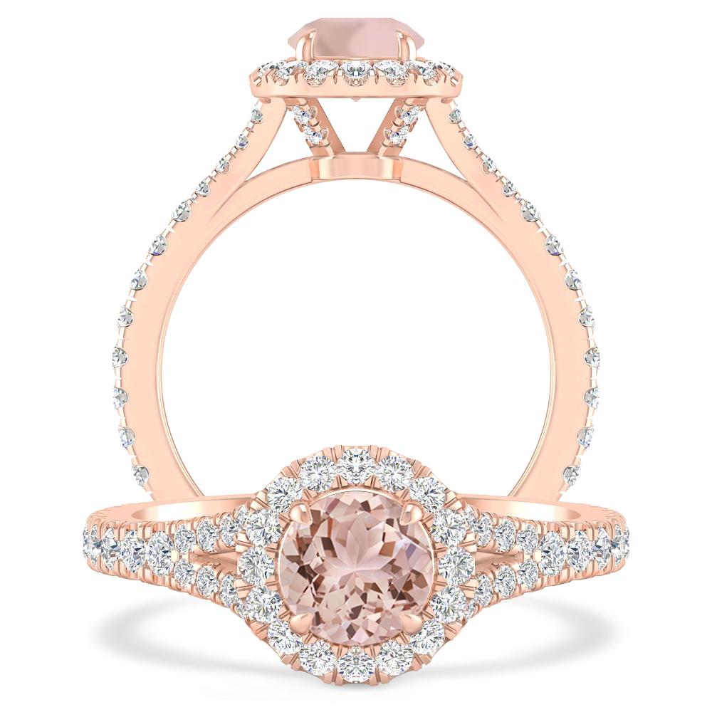 Rose Gold - Morganite