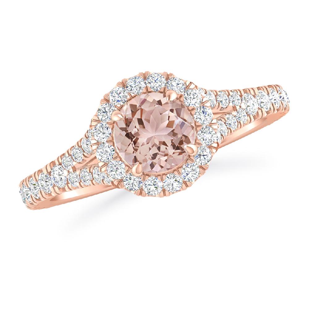 Rose Gold - Morganite