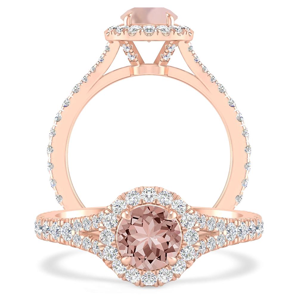 Rose Gold - Morganite